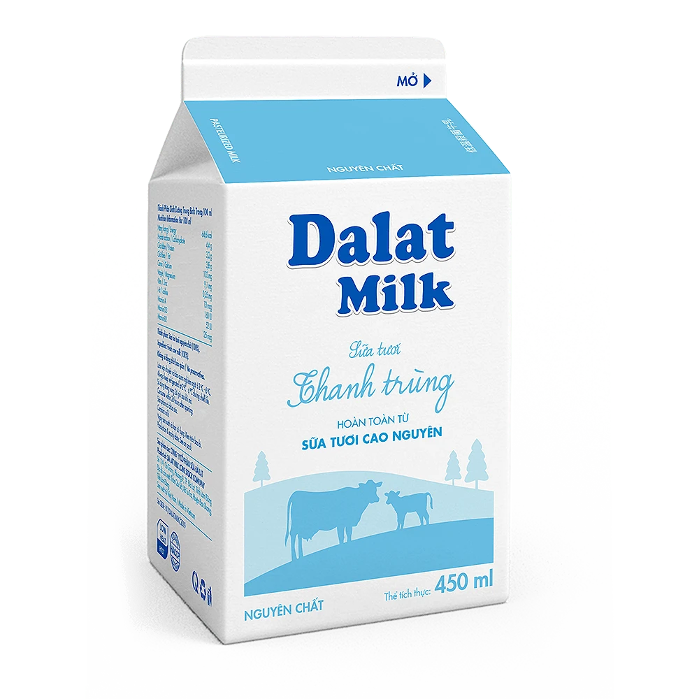Dalatmilk Nguyên Chất 450ml