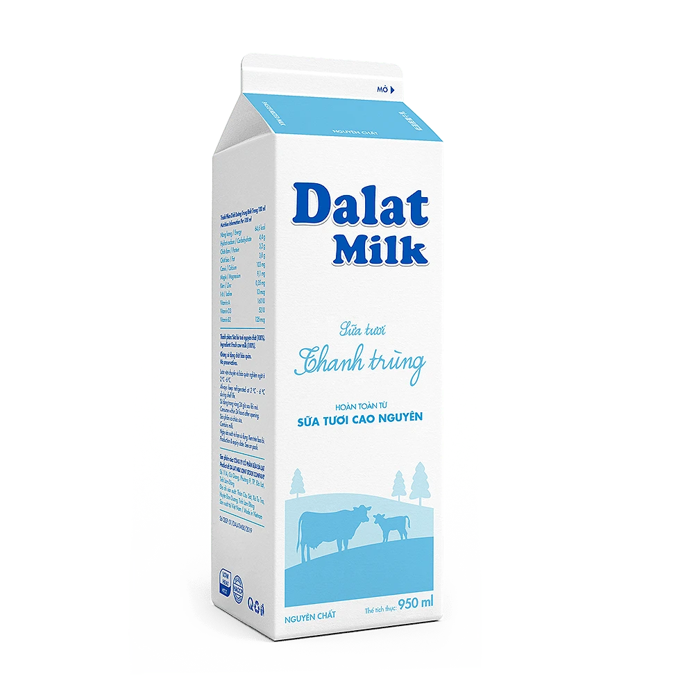 Dalatmilk Nguyên Chất 950ml